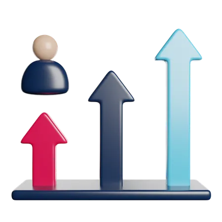 Personal Growth  3D Icon
