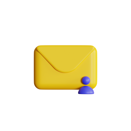 Personal Mail  3D Icon