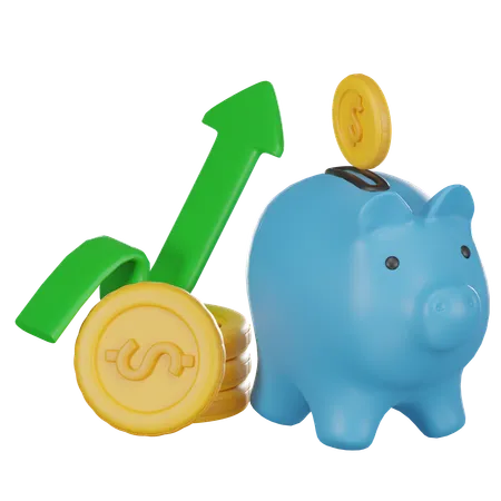 Personal Savings  3D Icon