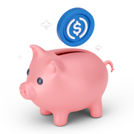 Personal savings  3D Icon