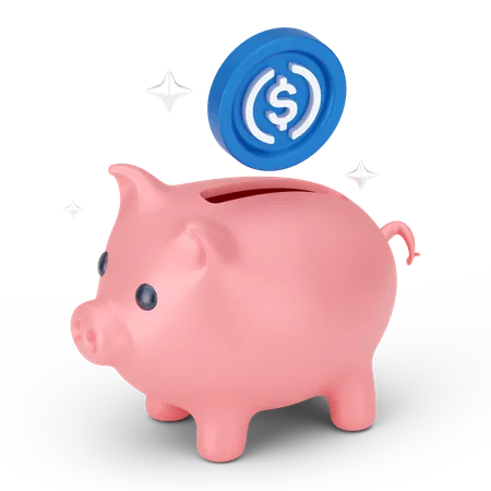 Personal savings  3D Icon