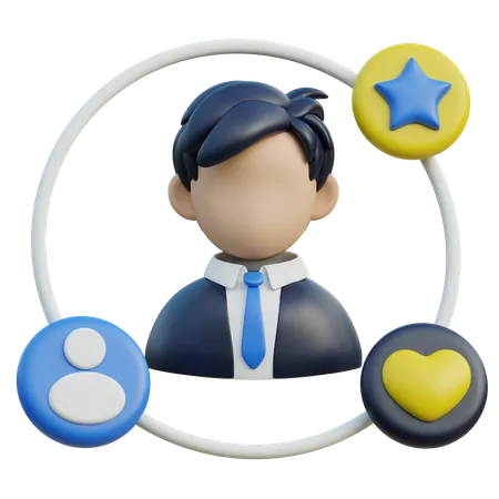 Personal Value  3D Icon