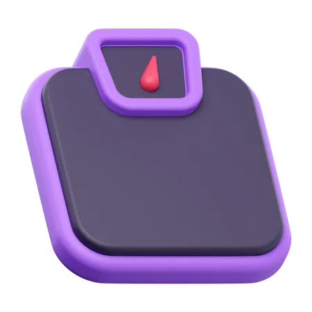 Gewichtsskala  3D Icon
