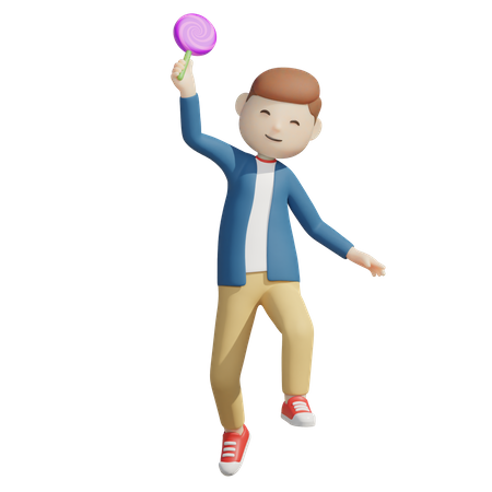 Personnage  3D Illustration