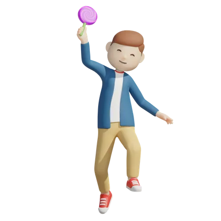 Personnage  3D Illustration