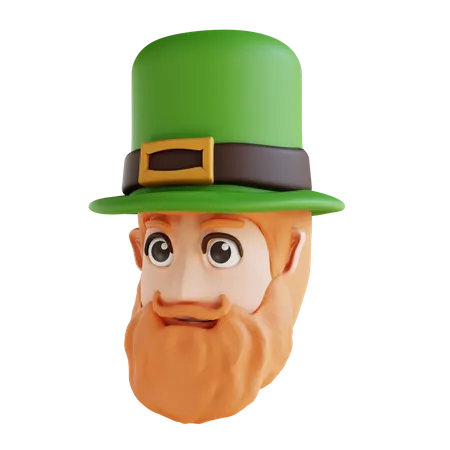Personnage de la Saint-Patrick  3D Icon