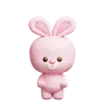 personnage de lapin mignon