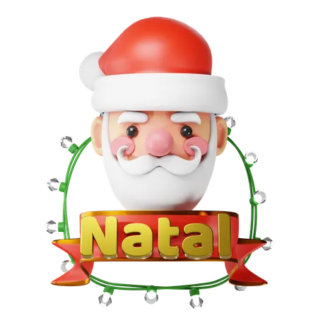 Personnage de Noël  3D Icon