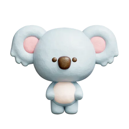 Personnage de koala mignon  3D Icon