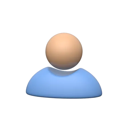 Personne  3D Icon