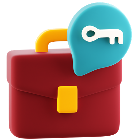Personne clé  3D Icon