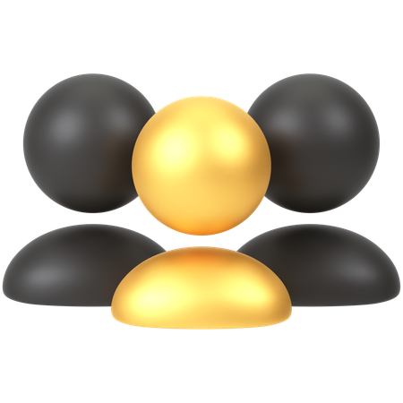 Personnes  3D Icon