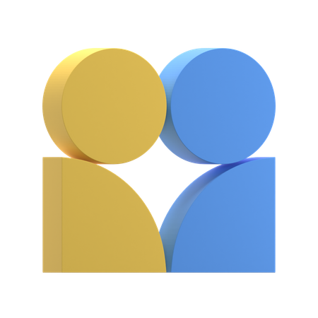 Persons  3D Icon