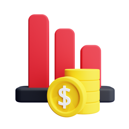 Perte  3D Icon