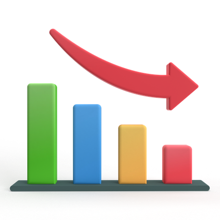 Perte  3D Icon