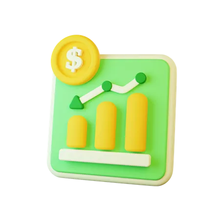 Perte financière  3D Icon