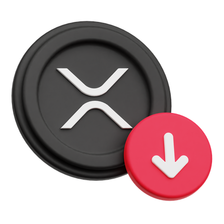 Perte de XRP  3D Icon