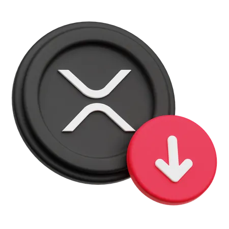 Perte de XRP  3D Icon