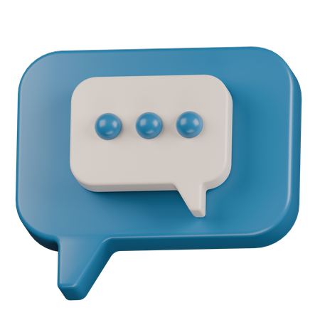 Pesan  3D Icon