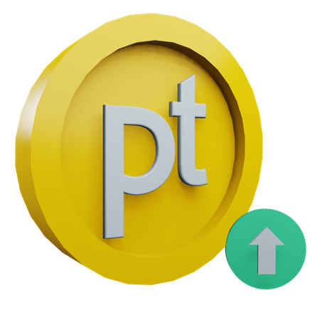 Peseta 1  3D Icon