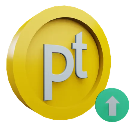 Peseta 1  3D Icon