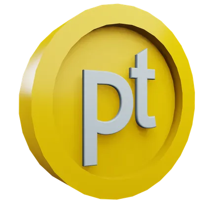 Peseta  3D Icon