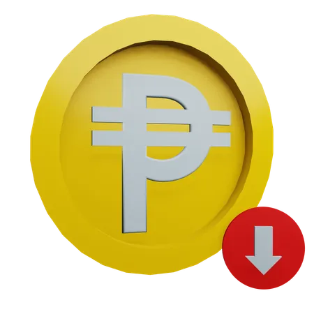 Peso  3D Icon