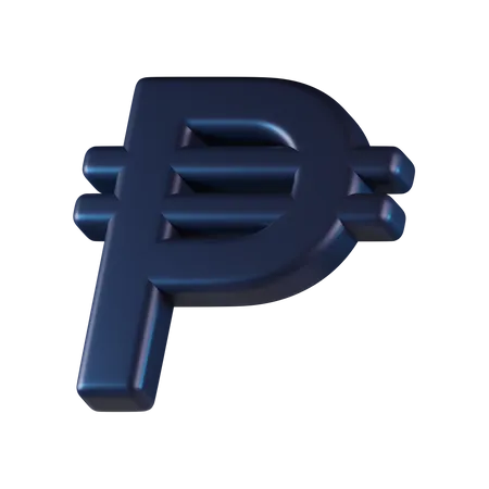 Peso  3D Icon