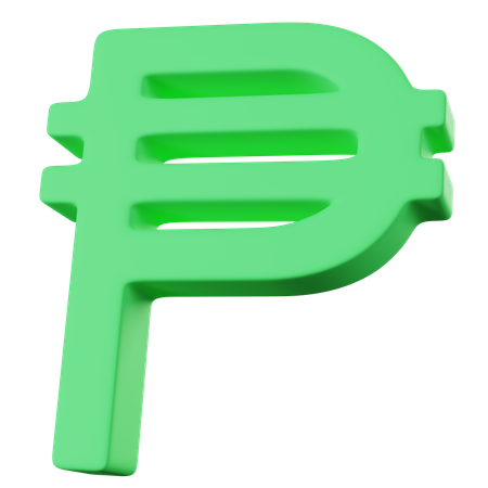Peso  3D Icon