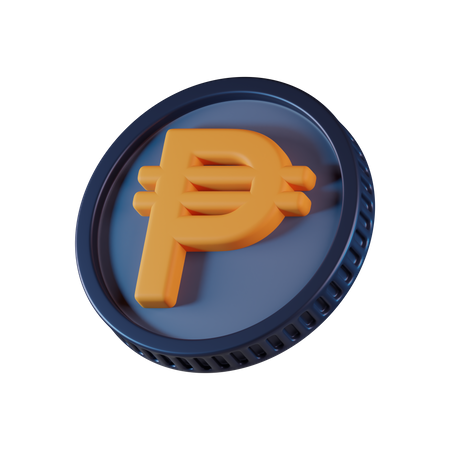 Peso Coin  3D Icon