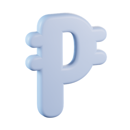 Peso currency  3D Icon