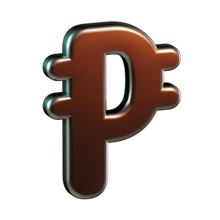 Peso Currency  3D Icon