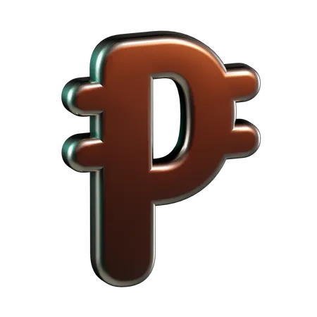 Peso Currency  3D Icon