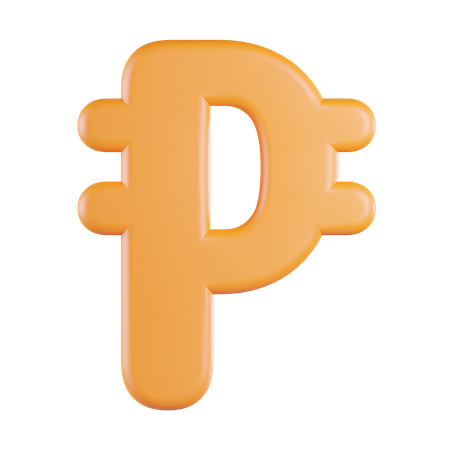 Peso Currency  3D Icon