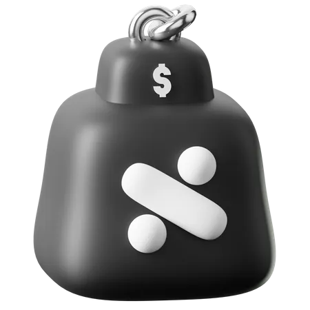 Peso da dívida  3D Icon