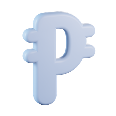 Monnaie peso  3D Icon