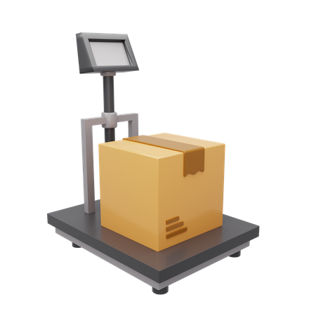 Peso do pacote  3D Icon