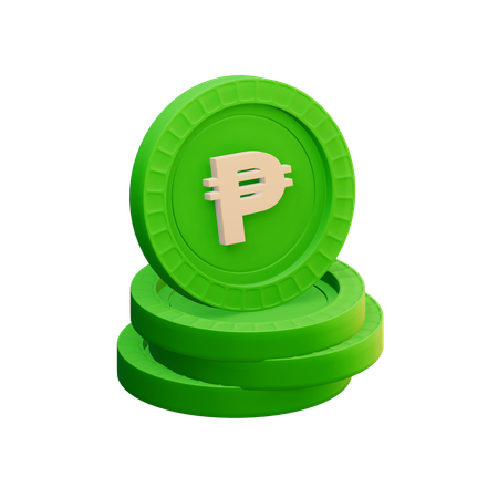 Peso filipino  3D Icon