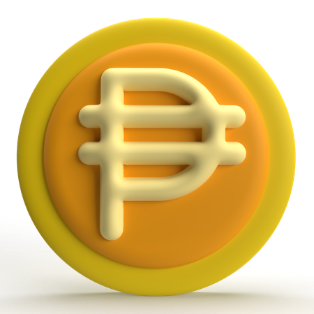 Peso filipino  3D Icon