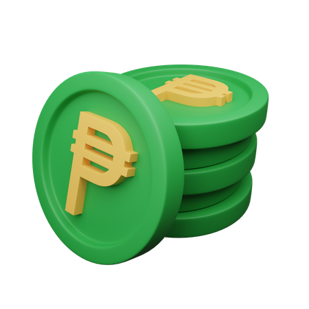 Peso mexicain  3D Icon