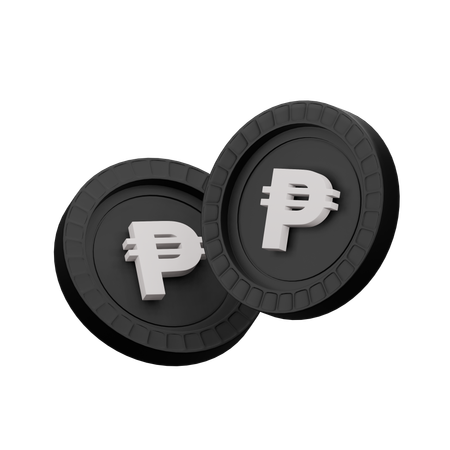 Peso philippin  3D Icon