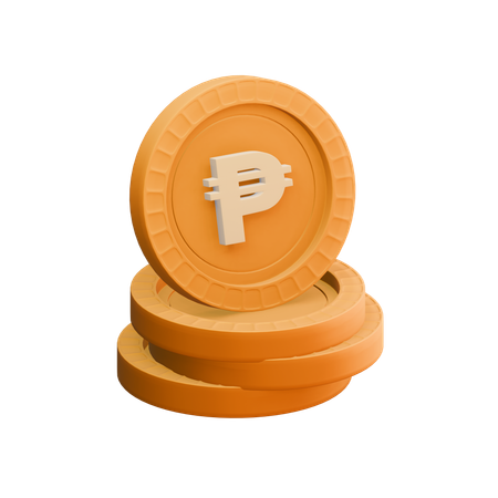 Peso philippin  3D Icon