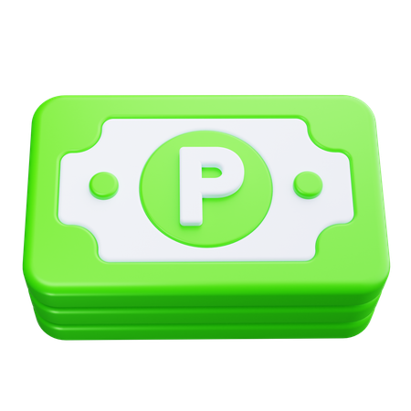 Peso Symbol  3D Icon