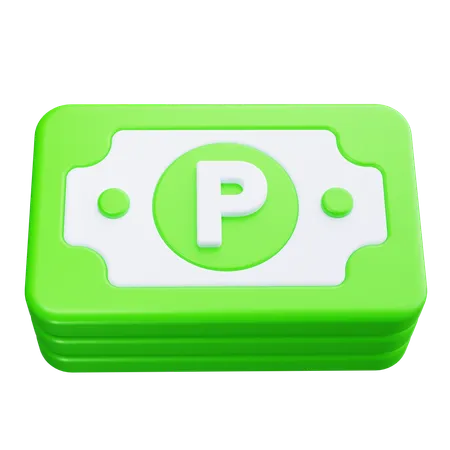 Peso Symbol  3D Icon