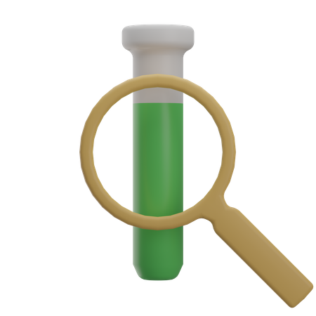 Pesquisa de amostra  3D Icon