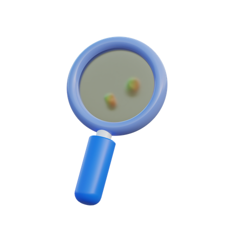 Pesquisa de bactérias  3D Icon