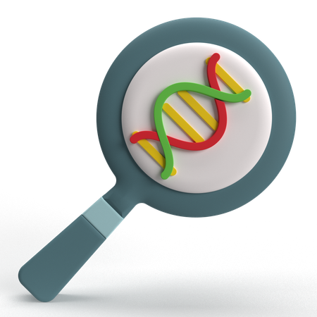 Pesquisar DNA  3D Icon