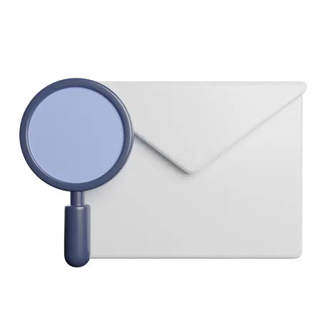 Pesquisa de e-mail  3D Icon