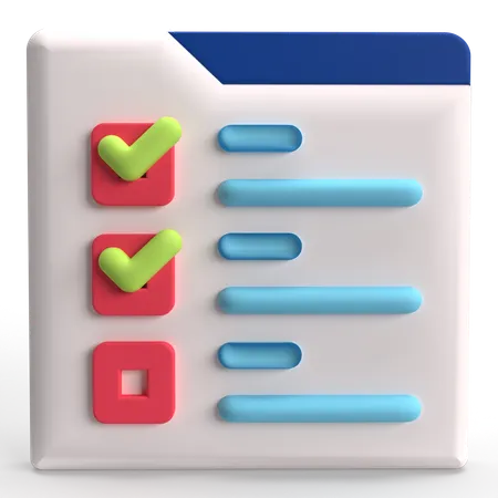 Pesquisa online  3D Icon