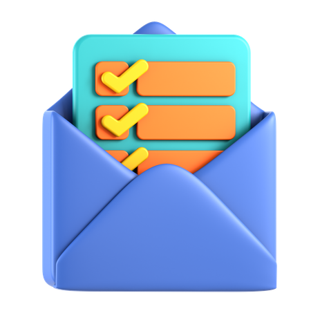 Pesquisa por e-mail  3D Icon